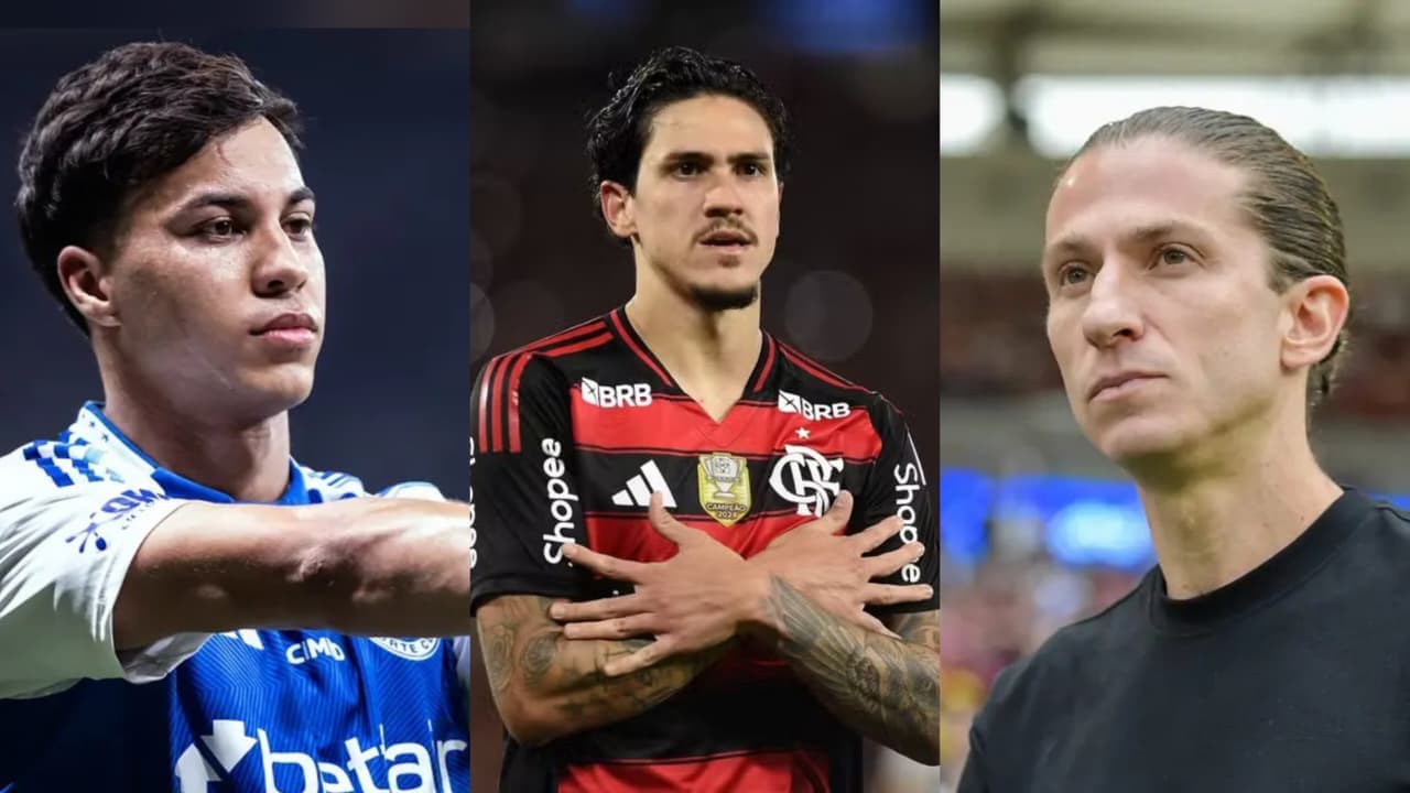 Filipe Luís enxerga Kaio Jorge e Pedro podendo atuar juntos