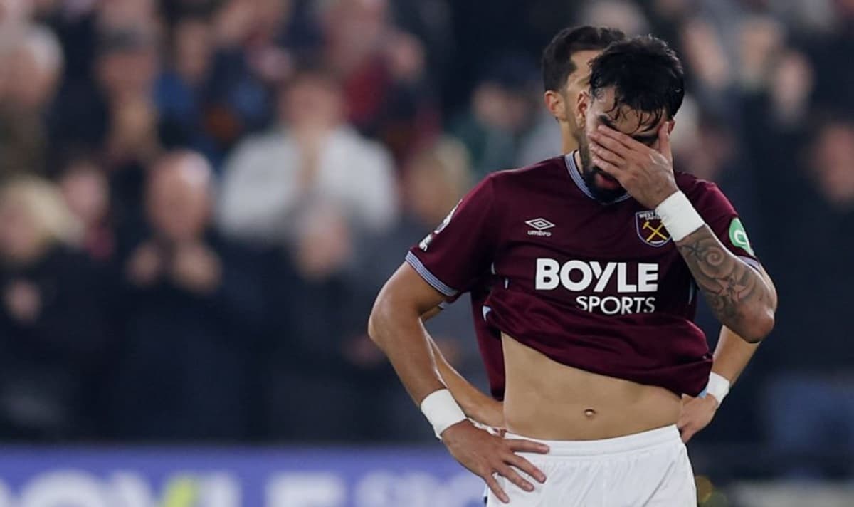 Lucas Paquetá, ex-Flamengo, em ação pelo West Ham