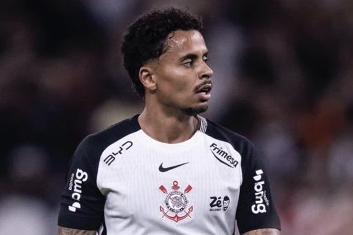 Allan durante jogo do Corinthians