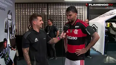 Paquetá em entrevista à Flamengo TV
