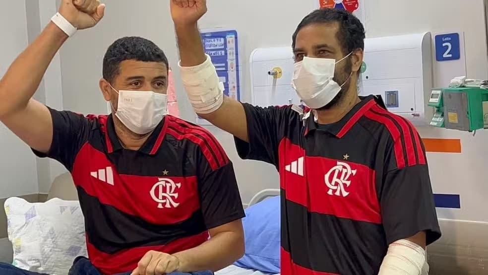 Paulo e Telmo celebram amizade em meio à superação contra leucemia